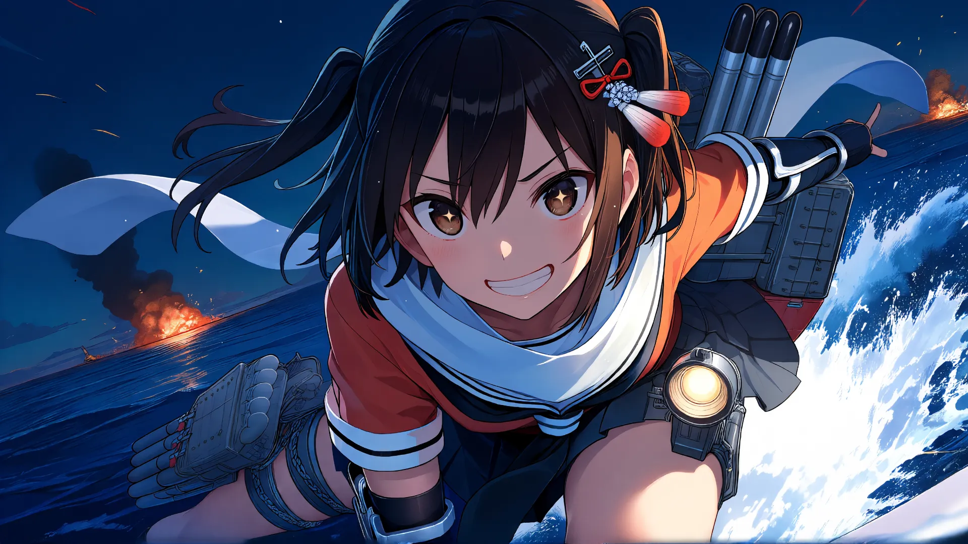 軽巡洋艦「川内改二」