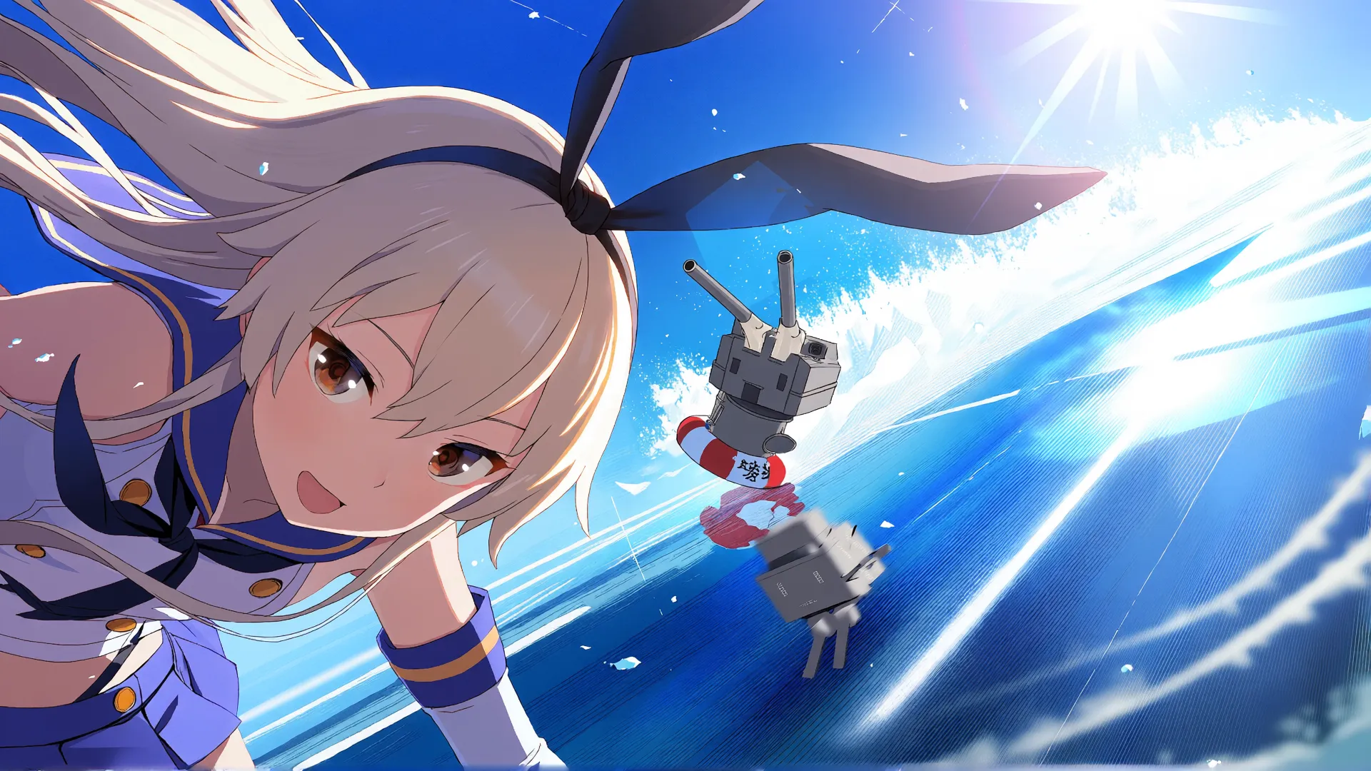 機関部強化系装備のシナジー効果で速力が上昇